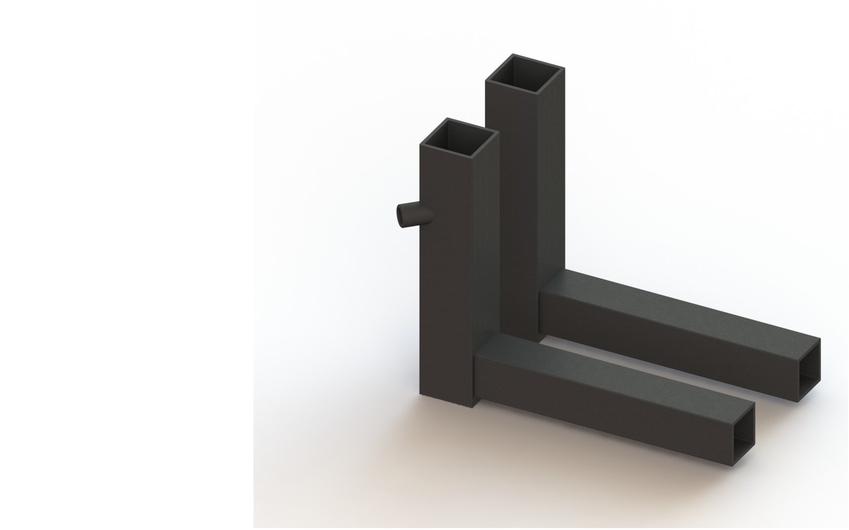 Armsteunhouder rechts (t.b.v. 25x25mm) zwart - Afbeelding 4
